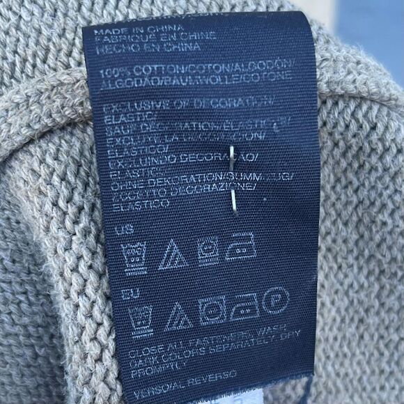 Tommy Hilfiger y2k Sweater Mens Zip cardigan in Medium Preppy Sweater - Picture 9 of 10